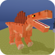 ไอคอนของโปรแกรม: Blocky Dino Park: Spino S…