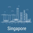 أيقونة البرنامج: Singapore Travel Guide .