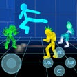 Ikon program: Stickman Neon Street Figh…