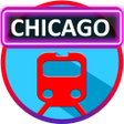 プログラムのアイコン：Chicago CTA Train Bus Tra…