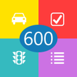 程序图标：600 Câu hỏi giấy phép lái…