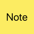 プログラムのアイコン：Note on-screen