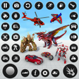 プログラムのアイコン：Dragon Robot Tree Robot G…