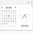 أيقونة البرنامج: Calendar Clock