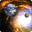 Иконка программы: 3D Galaxy Live Wallpaper …