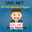 UGC NET 15 Years Solved Papers With Study Material