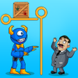 程序图标：Blue Monster Pull Pin