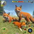 Virtual Arctic Fox Family Sim