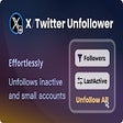 Иконка программы: X Unfollower - Twitter Un…