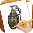 プログラムのアイコン：Learn to Draw Weapons