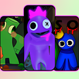 Rainbow Friends Blue Wallpaper