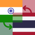 程序图标：Indian Rupee  Thai Baht