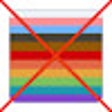 Icoon van programma: LinkedIn replace rainbow …