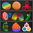 أيقونة البرنامج: Fidget Toys Set Sensory P…
