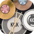 ไอคอนของโปรแกรม: Drum: Real drum beat make…