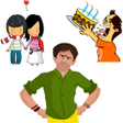 プログラムのアイコン：Stickers For WhatsApp  WA…