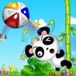 Hit the Panda: Ball Shooting