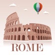 Иконка программы: Rome Travel Guide Offline