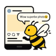 Programikonen: InstaBee for FlexBee.io