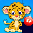 プログラムのアイコン：Kids puzzles - 3 and 5 ye…