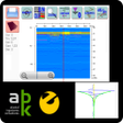 Ground-penetrating radar. GPR. icon