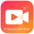أيقونة البرنامج: 30 Second Video Status Ma…