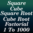 Square Cube Root  Factorial