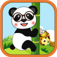 Ikona programu: Panda Attack: Slide & Thr…