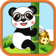 Panda Attack: Slide & Throw Bugs