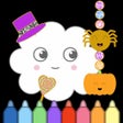 Ícone do programa: Halloween Coloring Kid To…
