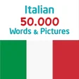 プログラムのアイコン：Italian 50000 Words  Pict…