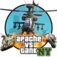 ไอคอนของโปรแกรม: Apache vs Tank in New Yor…