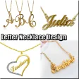 Letter Necklace Design