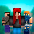 プログラムのアイコン：Minecraft. Мир скинов