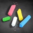 Ikon program: Chalk Draw -writing Black…