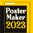 Poster maker design 2023