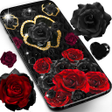 Ikona programu: Black rose live wallpaper
