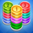 أيقونة البرنامج: Coin Sort - Coin Merge Ma…