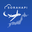 程序图标：ソラハピ　国内格安航空券をお得に予約