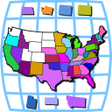 Ícone do programa: USA Map Puzzle