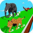 プログラムのアイコン：Animal Transform Race - E…