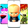 أيقونة البرنامج: Cartoon Wallpapers HD  4K