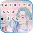 Icon of program: Cartoon Kpop Boy Keyboard…