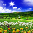 Programın simgesi: Spring Nature Live Wallpa…