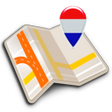 Map of Luxembourg offline icon