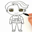 How to Draw Kpop Idol Group Cu