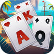 أيقونة البرنامج: Solitaire Go: TriPeaks