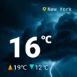 Programın simgesi: Weather app - Radar  Widg…