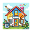 程序图标：House Color Puzzle