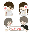 Icoon van programma: Cute Couple Profile Pictu…